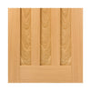 idaho oak 3 solid panel door 