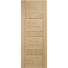 FD30 Fire Door, Edmonton Oak Flush Door - 30 Minute Fire Rated - Prefinished