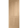 Bespoke Thruslide Victorian 4P Oak Shaker - 2 Sliding Doors and Frame Kit