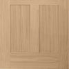 Bespoke Thruslide Victorian 4P Oak Shaker - 2 Sliding Doors and Frame Kit