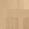 Fire Rated Victorian Shaker Oak Door - 1/2 Hour Fire Rated