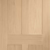 Bespoke Thruslide Victorian 4P Oak Shaker - 2 Sliding Doors and Frame Kit