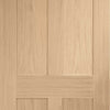 Bespoke Thrufold Victorian 4P Oak Shaker Folding 3+1 Door