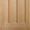 Four Folding Doors & Frame Kit - DX 1930'S Oak Panel 2+2 - Prefinished