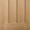 Bespoke Thrufold DX 1930'S Oak Panel Folding 3+0 Door - Prefinished