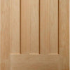 Fire Rated DX Panel Oak Door - 1/2 Hour Fire Rated