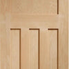 Bespoke Thrufold DX Oak Panel Folding 2+2 Door 1930's Style