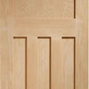 Bespoke DX 1930'S Oak Panel Double Pocket Door Detail - Prefinished