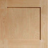 Two Sliding Doors and Frame Kit - DX 1930'S Oak Panel Door - Prefinished