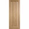 Three Sliding Doors and Frame Kit - Kilburn 3 Panel Oak Door - Unfinished