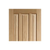 Three Sliding Doors and Frame Kit - Kilburn 3 Panel Oak Door - Unfinished