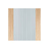 Mexicano Oak Pattern 10 Single Evokit Pocket Door Detail - Clear Glass - Frosted Lines
