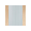 Mexicano Oak Pattern 10 Single Evokit Pocket Door Detail - Clear Glass - Frosted Lines