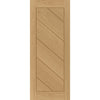 Four Sliding Maximal Wardrobe Doors & Frame Kit - Torino Oak Door - Prefinished