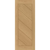 Pass-Easi Four Sliding Doors and Frame Kit - Torino Oak Door - Prefinished