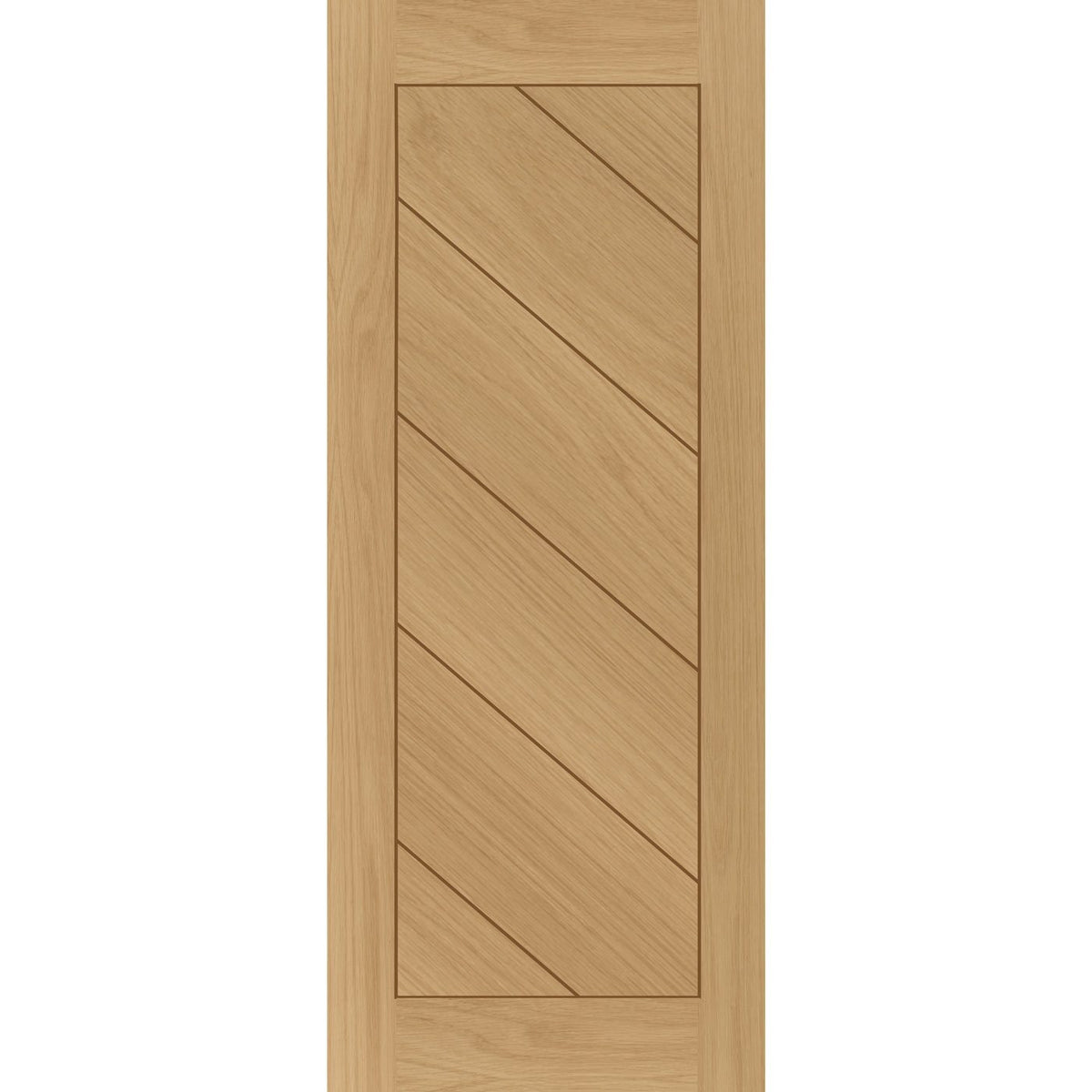 Torino Oak Evokit Pocket Fire Door - 1/2 Hour Fire Rated - Prefinished