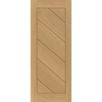 Torino Oak Evokit Pocket Fire Door - 1/2 Hour Fire Rated - Prefinished