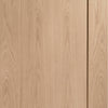 Pattern 10 1 Panel Oak Veneer Staffetta Quad Telescopic Pocket Doors - Prefinished