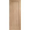 Five Folding Doors & Frame Kit - Pattern 10 Oak 2 Panel 3+2 - Prefinished