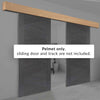 Thruslide Oak Veneer Unfinished Pelmet Kit for Double Sliding Doors