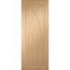 Bespoke Pesaro Oak Flush Single Pocket Door Detail