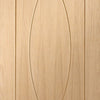 Pesaro oak flush designer oak veneer door