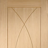 Bespoke Pesaro Oak Flush Single Pocket Door Detail