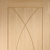 Pesaro oak flush designer oak veneer door