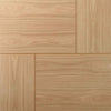 Bespoke Ravenna Oak Flush Single Frameless Pocket Door Detail - Prefinished