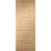 Bespoke Ravenna Oak Flush Single Frameless Pocket Door Detail - Prefinished