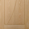 Bespoke Thrufold Salerno Oak Flush Folding 2+0 Door