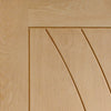 Salerno Oak Flush Door - From Xl Joinery