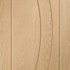 Bespoke Thruslide Salerno Oak Flush 3 Door Wardrobe and Frame Kit