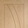 Bespoke Salerno Oak Flush Door Pair