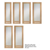 Prefinished Pattern 10 Shaker Oak Door - Obscure Glass - Choose Your Colour