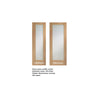 Pattern 10 Oak Door Pair - Obscure Glass