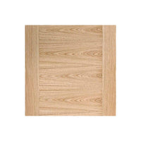 Bespoke Sofia Oak Flush Door - 2 Door Wardrobe and Frame Kit - Prefinished