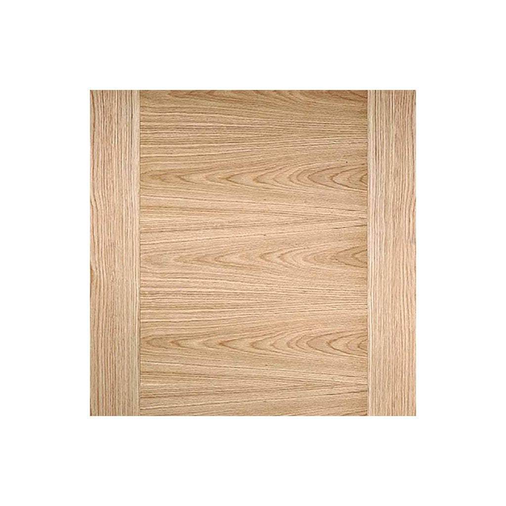 Bespoke Thruslide Sofia Oak Flush Door - 2 Sliding Doors and Frame Kit - Prefinished