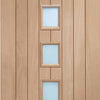 Bespoke Thruslide Contemporary Suffolk Oak 4 Pane Glazed 3 Door Wardrobe and Frame Kit