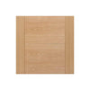 Bespoke Thruslide Vancouver Oak 5P Flush Door - 2 Sliding Doors and Frame Kit - Prefinished