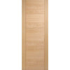 Bespoke Vancouver Oak 5P Flush Door - 2 Door Wardrobe and Frame Kit - Prefinished