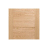 Bespoke Thruslide Vancouver Oak 5P Flush Door - 2 Sliding Doors and Frame Kit - Prefinished