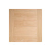 Bespoke Thruslide Vancouver Oak 5P Flush Door - 4 Sliding Doors and Frame Kit - Prefinished