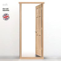Exterior LPD Traditional LPD Oak Veneered Frames - Suits Single Doors