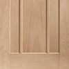 Bespoke Worcester Oak 3 Panel Door Pair