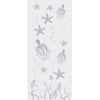 Octopus 8mm Obscure Glass - Clear Printed Design - Single Absolute Pocket Door