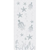 Octopus 8mm Obscure Glass - Clear Printed Design - Single Absolute Pocket Door