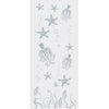 Octopus 8mm Obscure Glass - Clear Printed Design - Single Evokit Glass Pocket Door