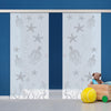 Double Glass Sliding Door - Octopus 8mm Obscure Glass - Obscure Printed Design with Elegant Track