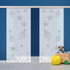 Double Glass Sliding Door - Octopus 8mm Obscure Glass - Obscure Printed Design with Elegant Track